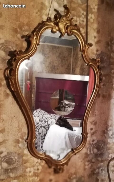 Miroir ancien dor� 55 Combs-la-Ville (77)