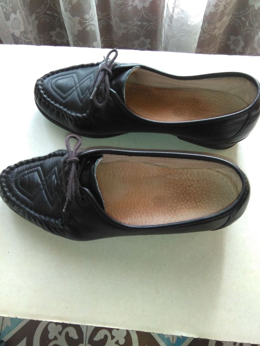 Mocassins confort en cuir pour femme Chaussures