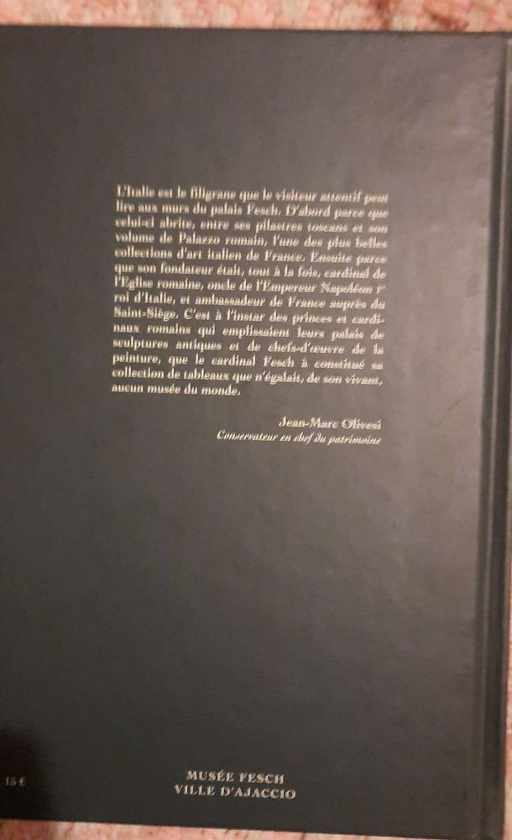 Les chefs d oeuvre du Mus&eacute;e Fesch Livres et BD