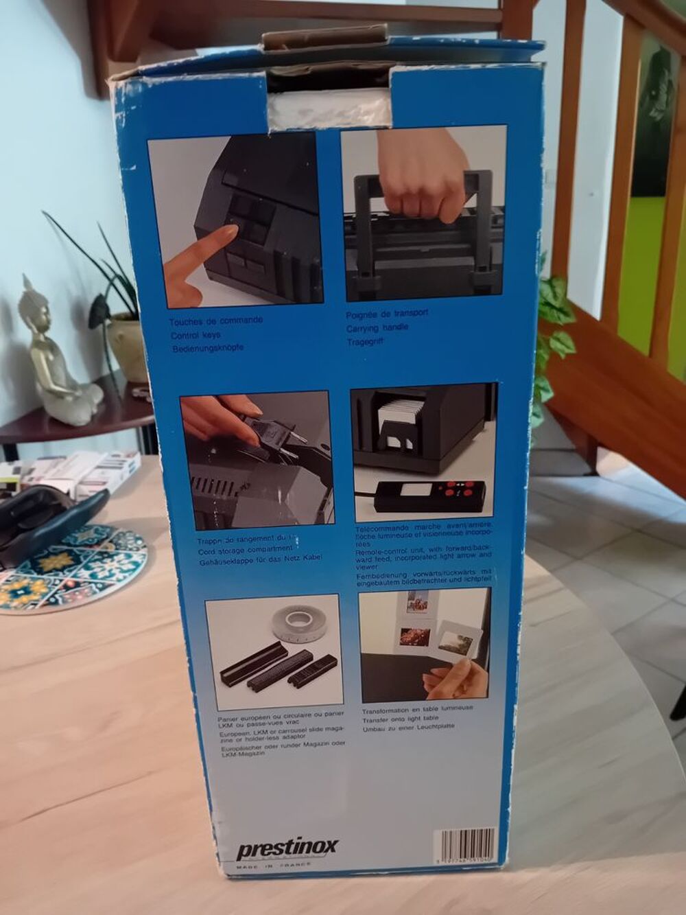 Projecteur- visionneuse de diapositives Photos/Video/TV