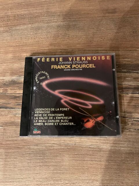CD Franck Pourcel grand orchestre    F�erie vienn 4 Saleilles (66)