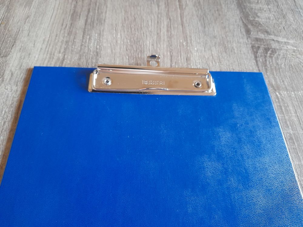 Porte-bloc &agrave; pince Maroquinerie