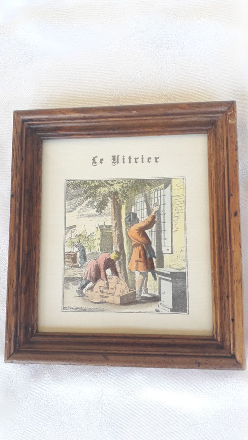 Le v&eacute;t&eacute;rinaire, le gantier, le vitrier
Décoration