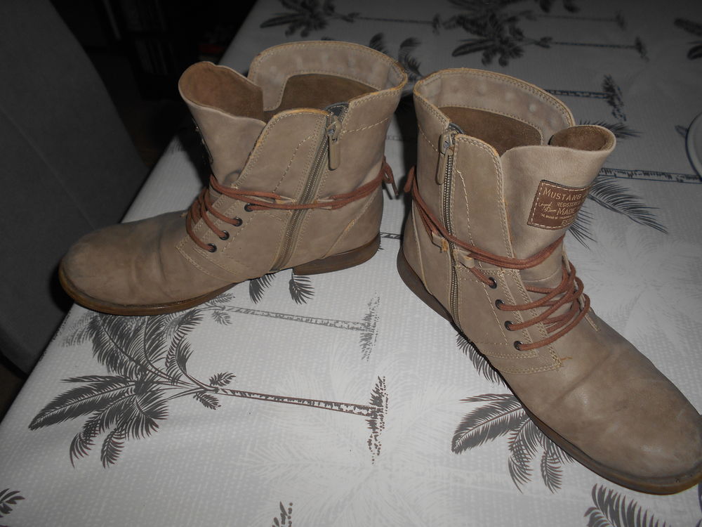 chaussures boots bottines mustang femme P39 Chaussures