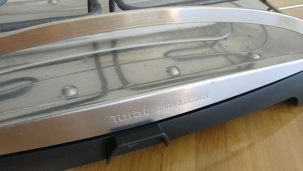 Raclette Pierrade 2-en-1 Tefal Inox &amp; Design Electroménager