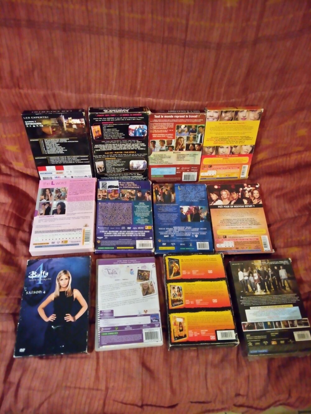 divers coffrets dvds DVD et blu-ray