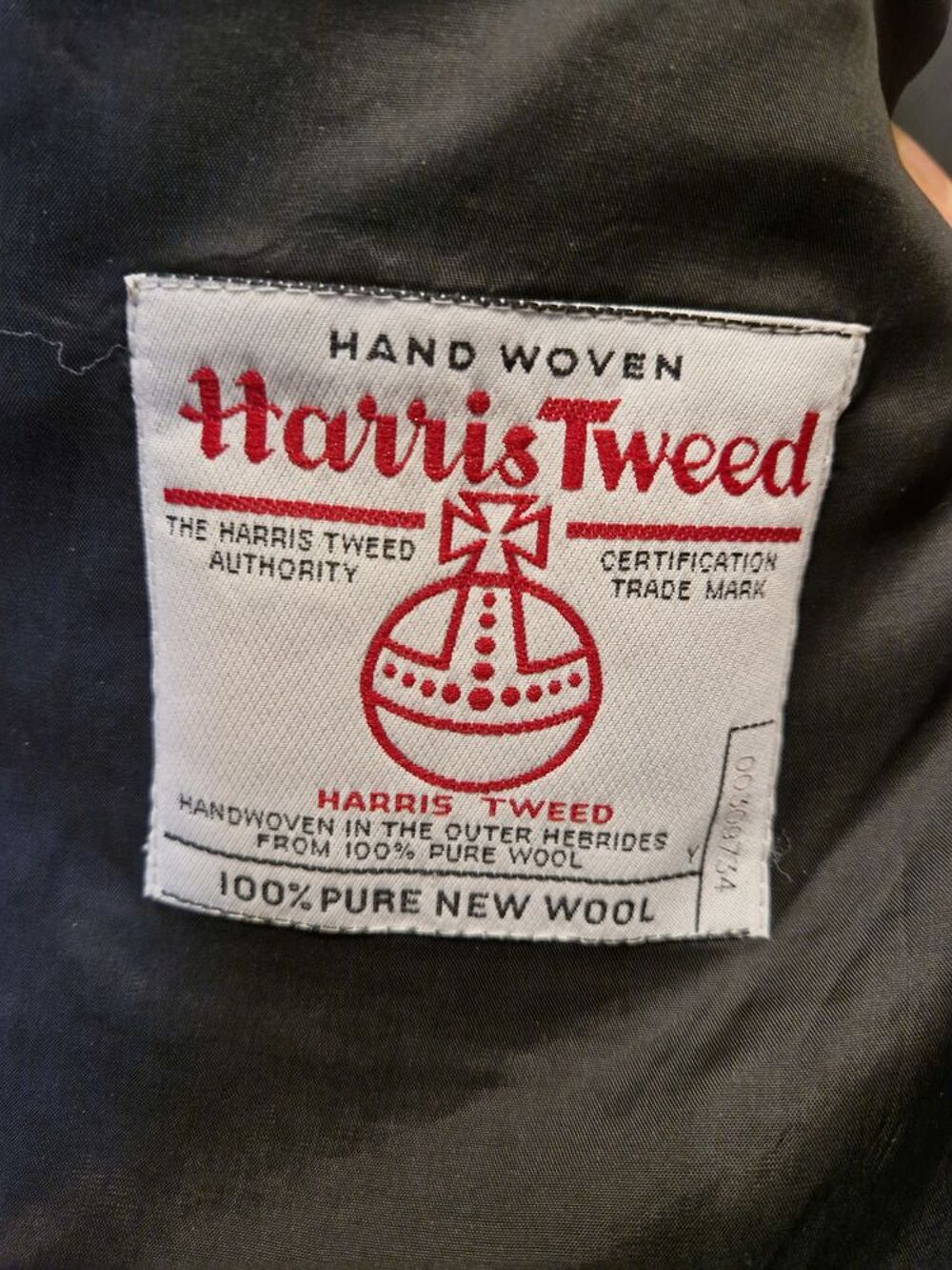 veste homme - gris - HARRIS TWEED - taille 64 Vêtements