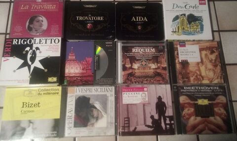 Lot 12 CD Op�ra Musique classique 8 Montpellier (34)