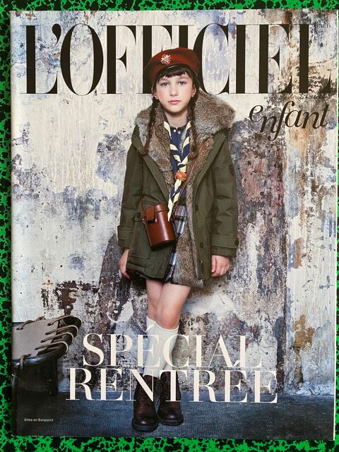 L'OFFICIEL ENFANT N°988 Magazine mode fashion sept 2014 9 Joué-lès-Tours (37)