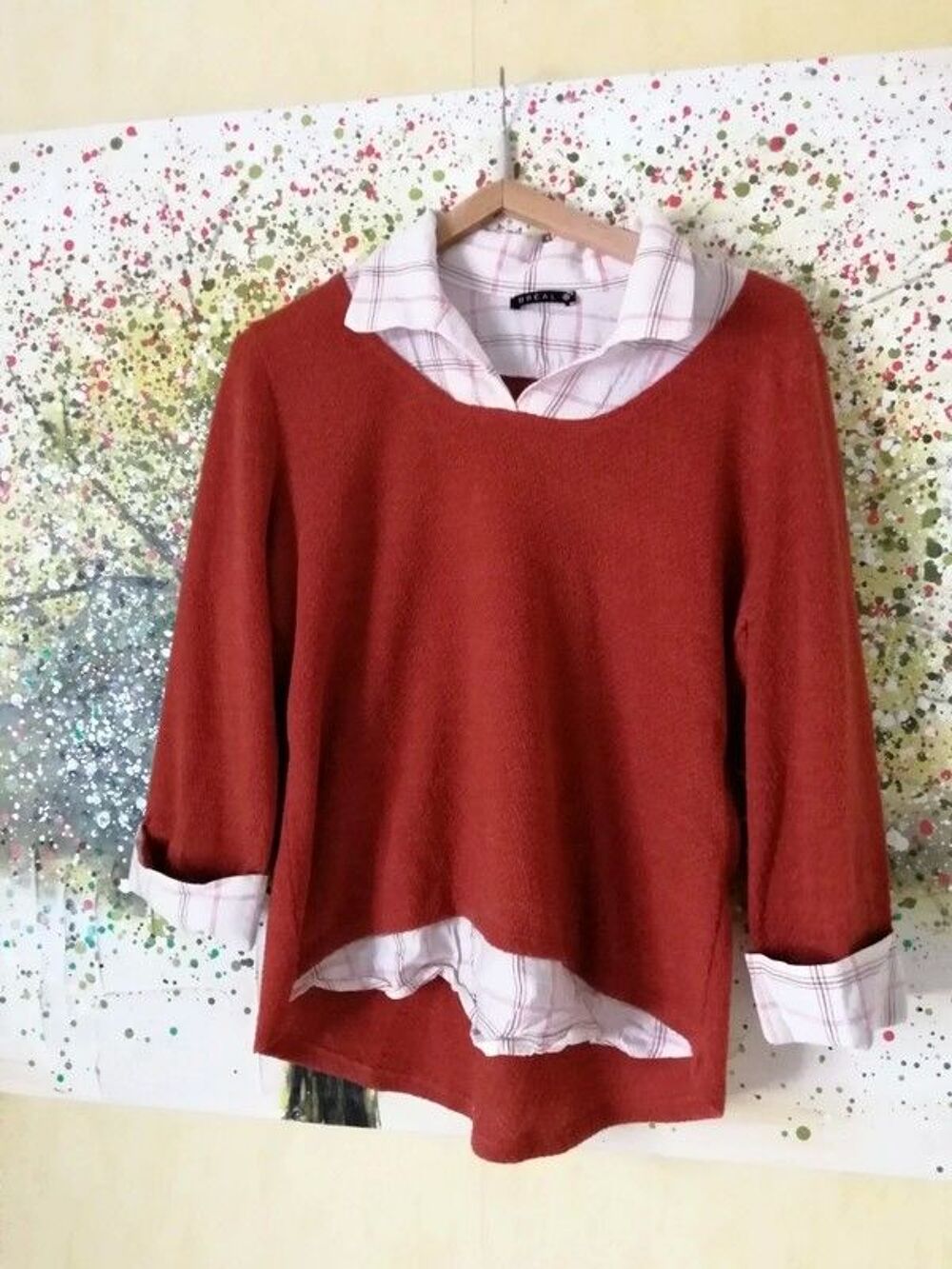 Pull 2 en 1 marque Breal Vêtements