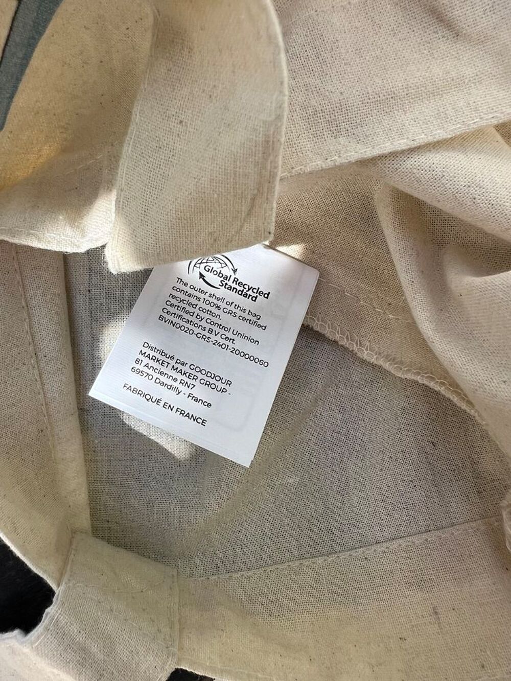 Tote bag d&eacute;part Tour de France 