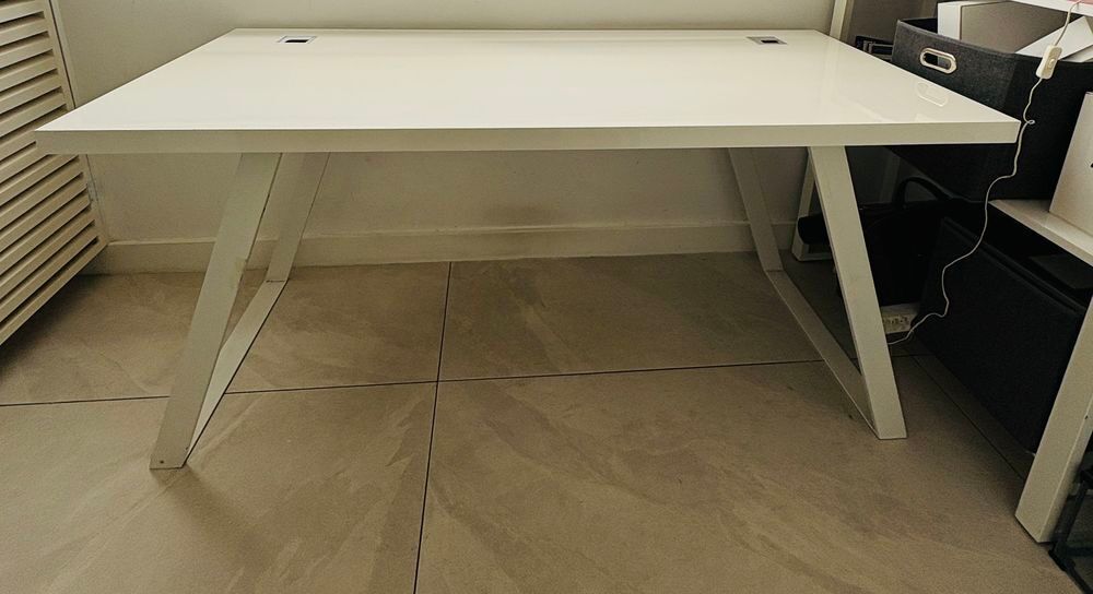 bureau blanc moderne Meubles