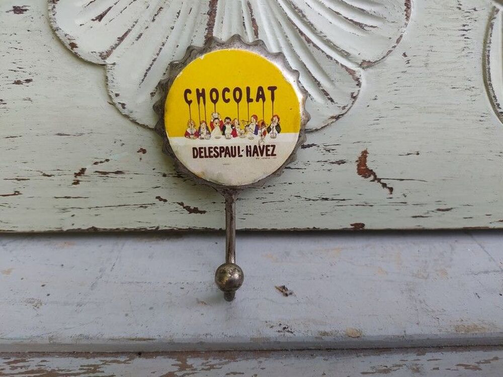 Accroche Torchon Publicitaire Chocolat Delespaul Havez 