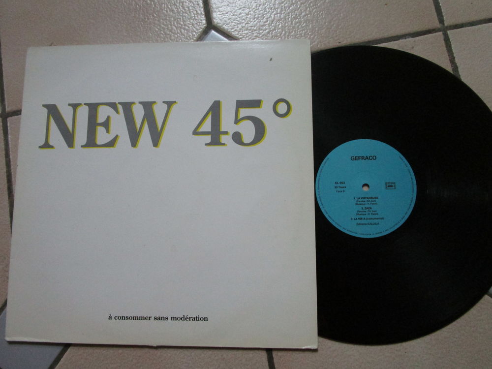 VIEUX VINYLE"NEW 45&deg; " A CONSOMMER SANS MODERATION 