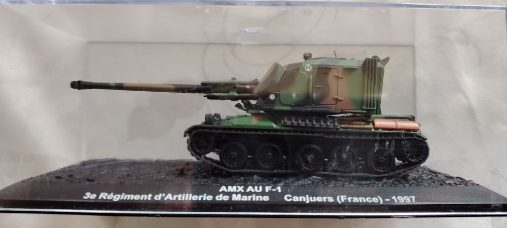 Char AMX AU F-1 Canjuers France 3e r&eacute;giment d'artillerie 