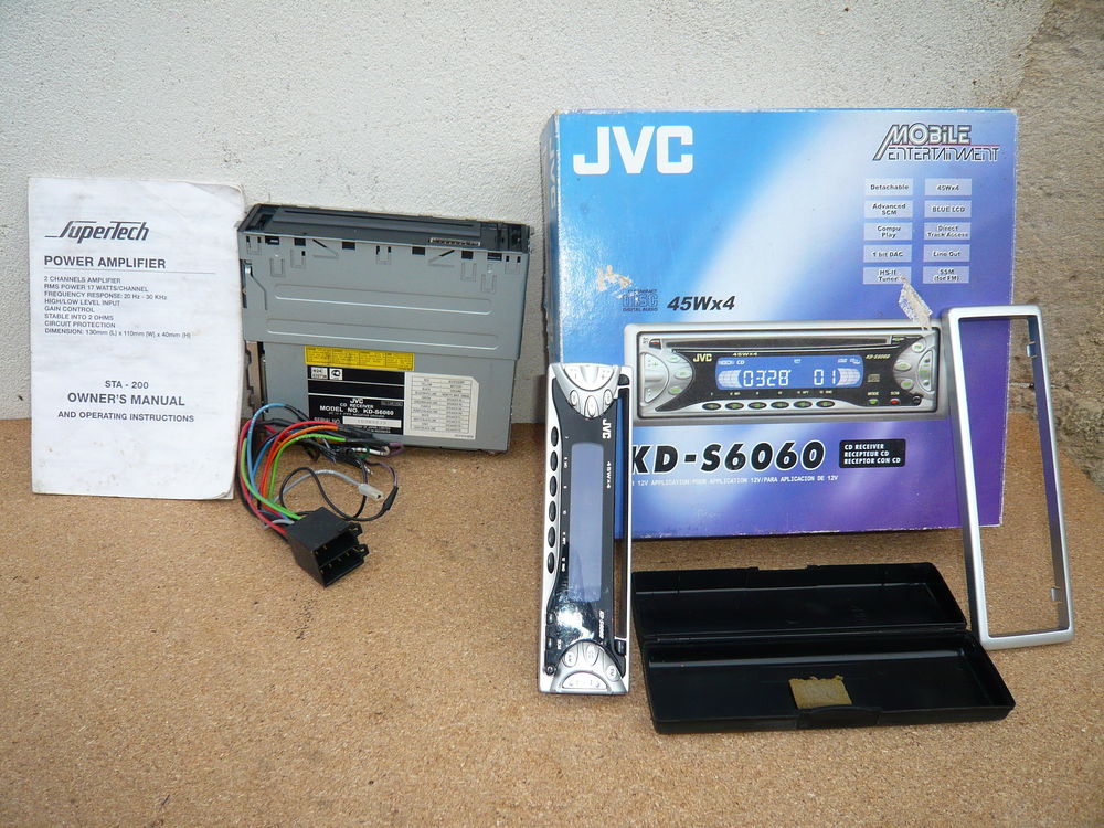 Poste radio JVC 12V Audio et hifi