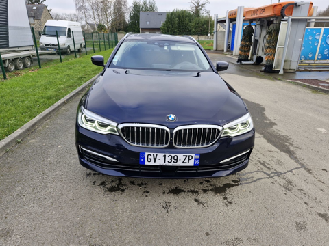 BMW Série 5 520d xDrive 190 ch BVA8 Lounge 2019 occasion Saint-Malo 35400