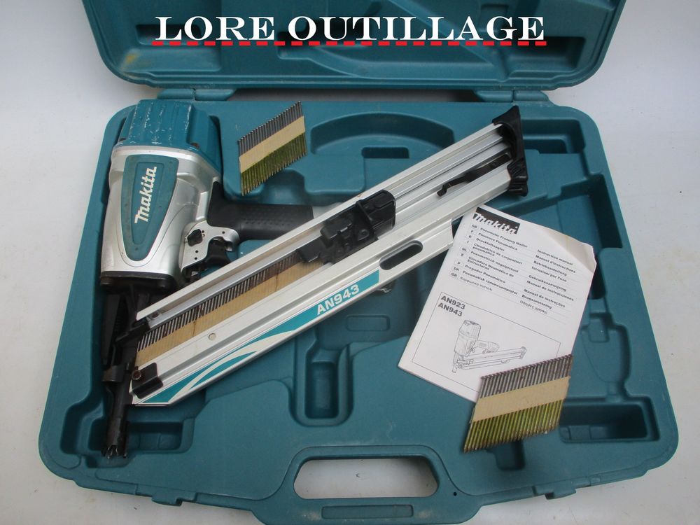 MAKITA AN943 - Cloueur de charpente Bricolage