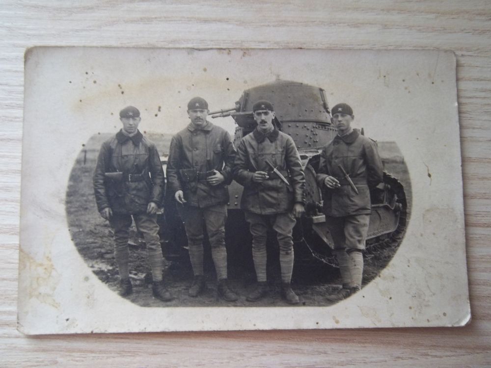 carte militaire char poignard vengeur document 