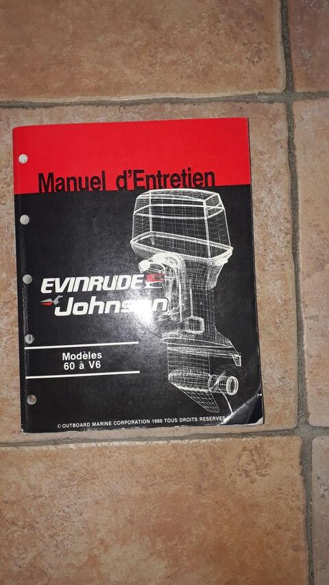 Manuel technique atelier hors bord evinrude /johnson 35 Six-Fours-les-Plages (83)