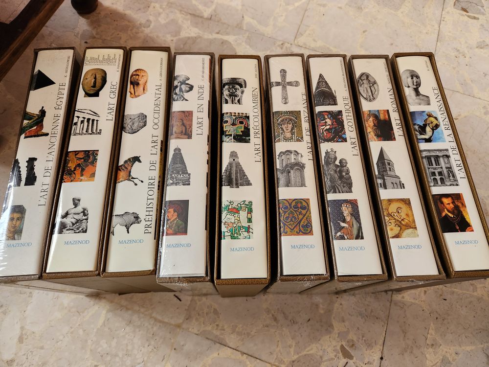 Livres d'art Lucien MAZENOD Livres et BD