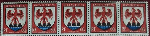 5 timbres  cont de nice  1 Pontoise (95)