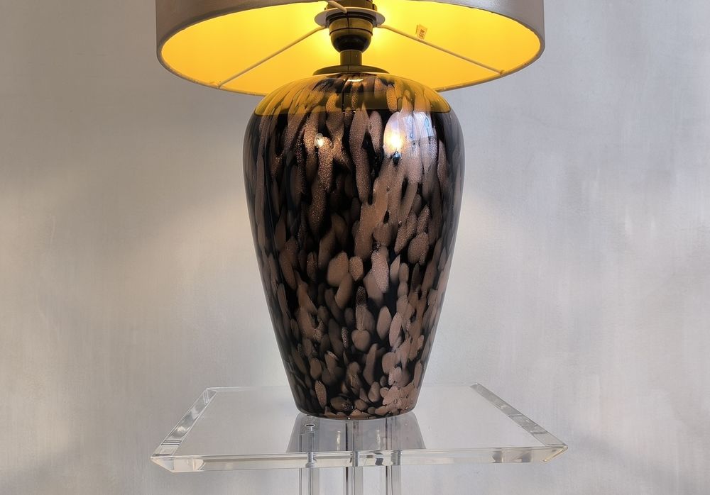 ??Lampe de table Murano Avventurina ? Vincenzo Nason, 1969, Décoration