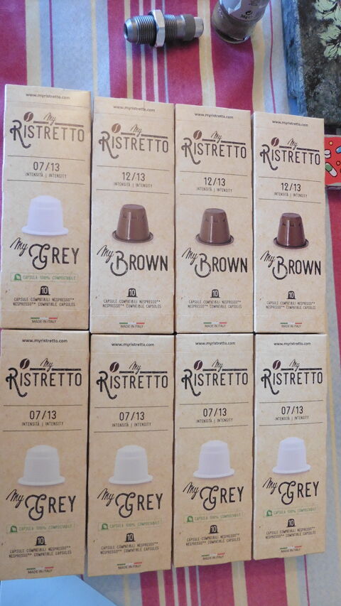 lot capsules My Ristretto compatibles Nespresso 20 Albi (81)