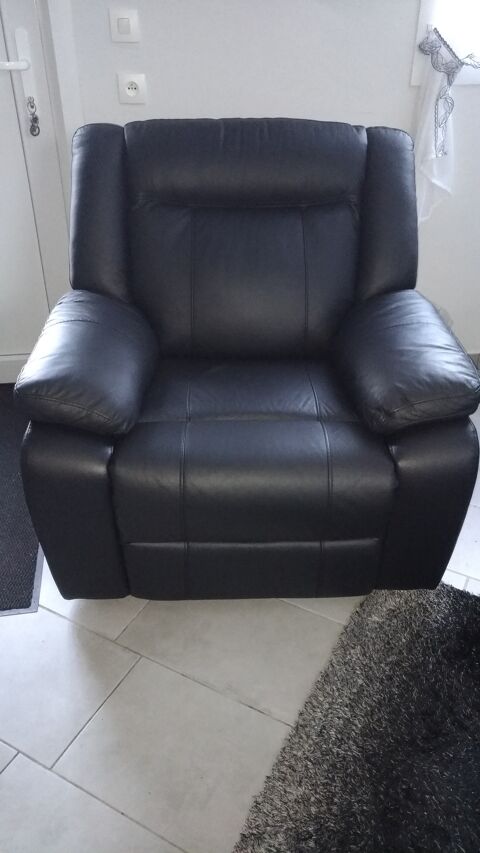 Deux fauteuils simili cuir relax  800 Vred (59)