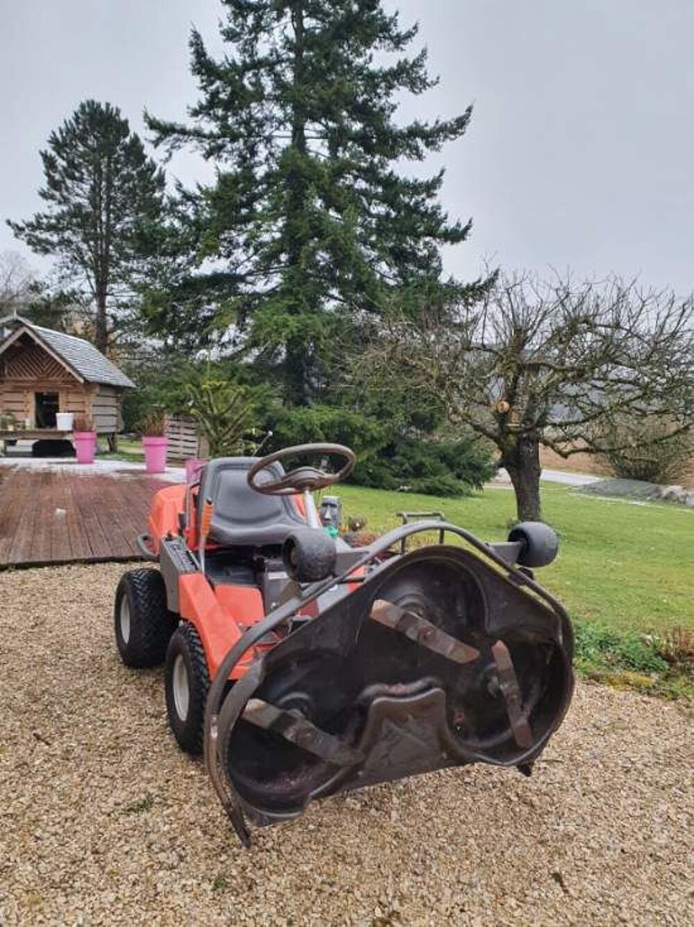 Tracteur tondeuse Husqvarna Jardin