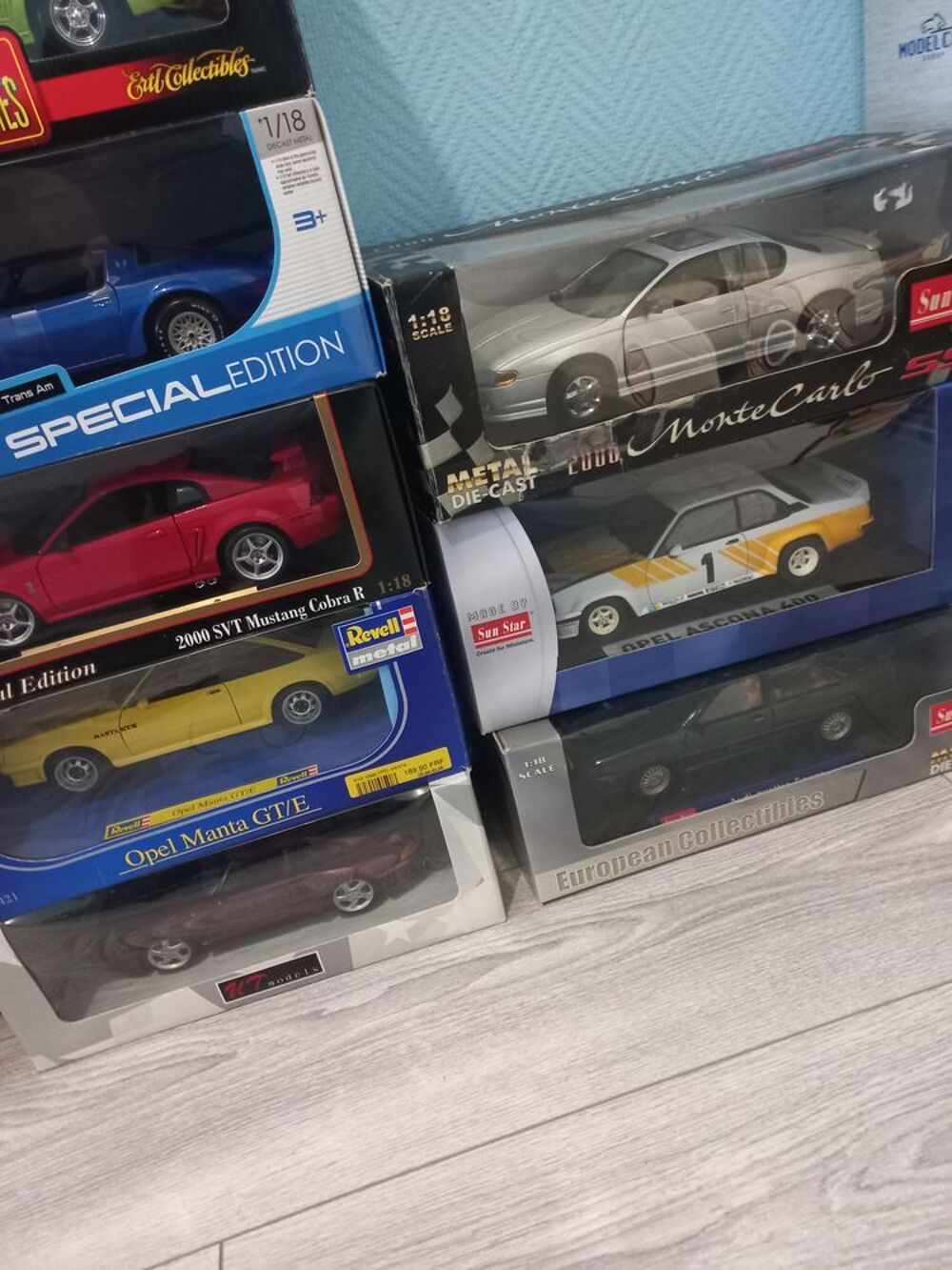 Voitures de collection miniatures &eacute;chelle 1/18&egrave;me 