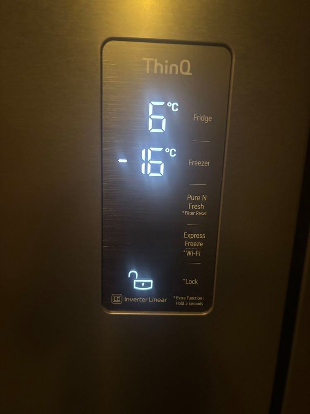lg toctoc encore sous garantie 5ans Electroménager