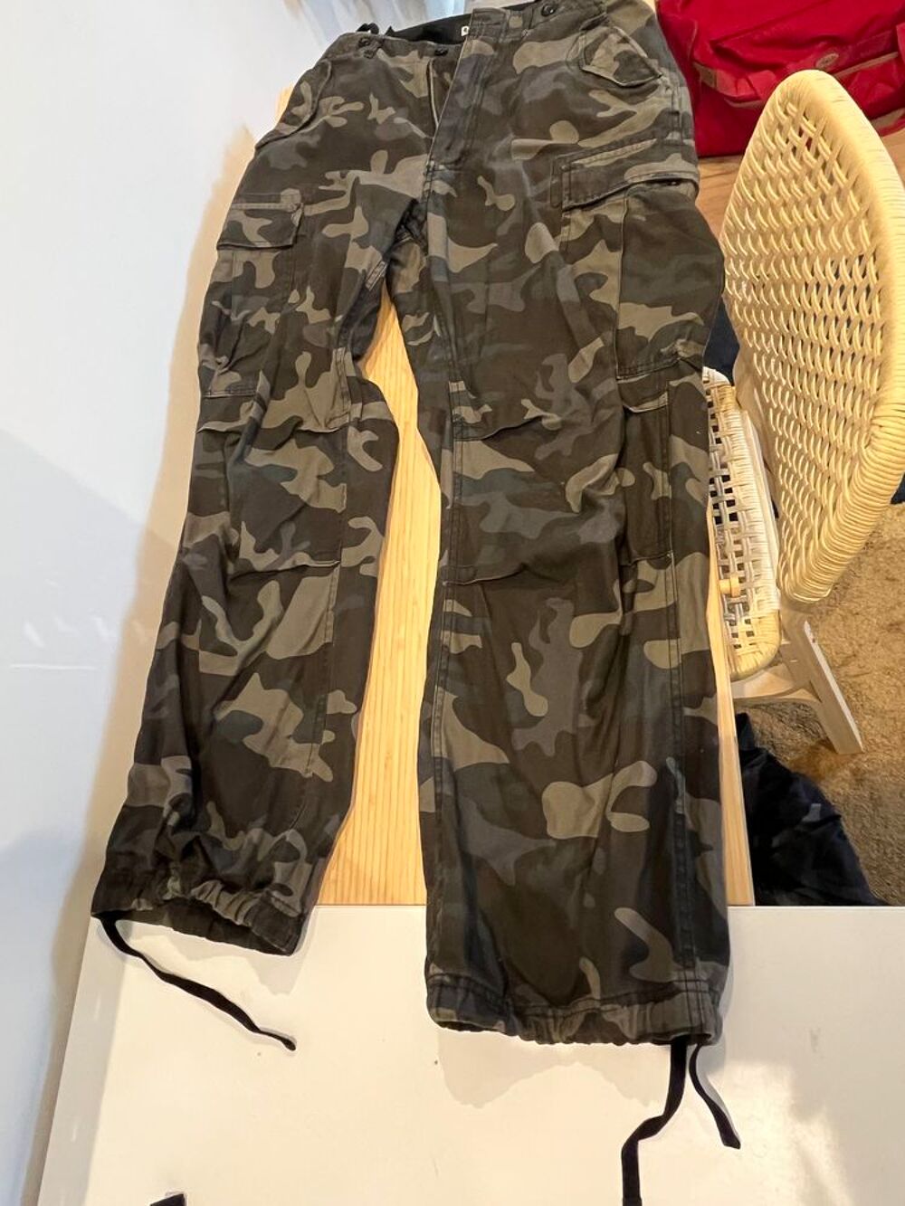 Ensemble T-shirt / pantalon camouflage airsoft Vêtements