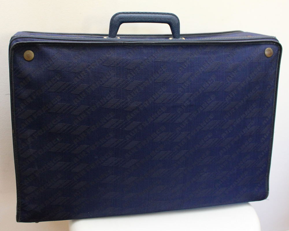 Valise pliante AIR FRANCE vintage 70 