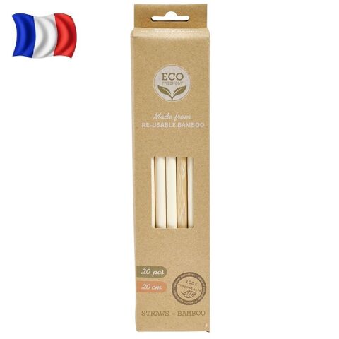 Paille r�utilisable en bambou Eco Friendly 4 Vouneuil-sur-Vienne (86)