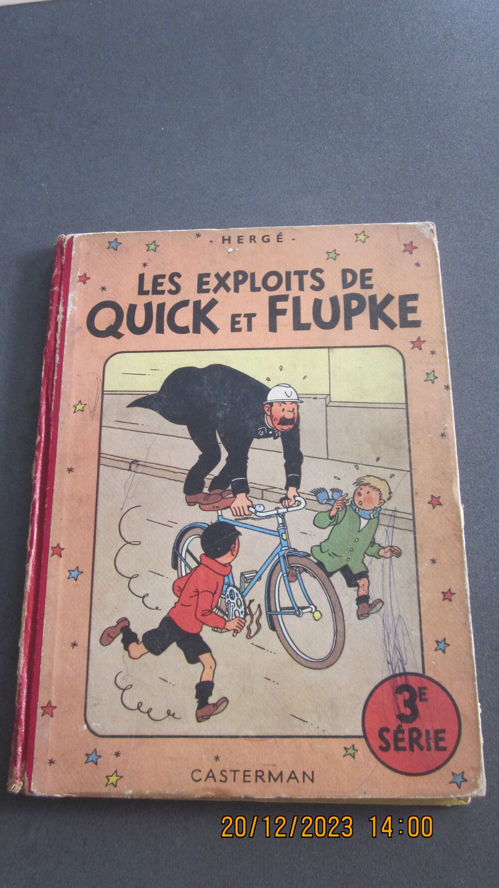 B D LES EXPLOITS DE QUICK ET FLUPKE DE 1950 D' HERGE Livres et BD
