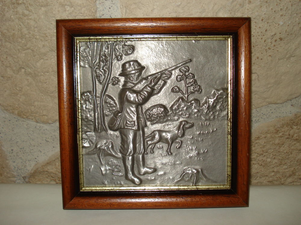 LOT 2 TABLEAUX en &Eacute;TAIN CHASSE &amp; P&Ecirc;CHE
Dcoration
