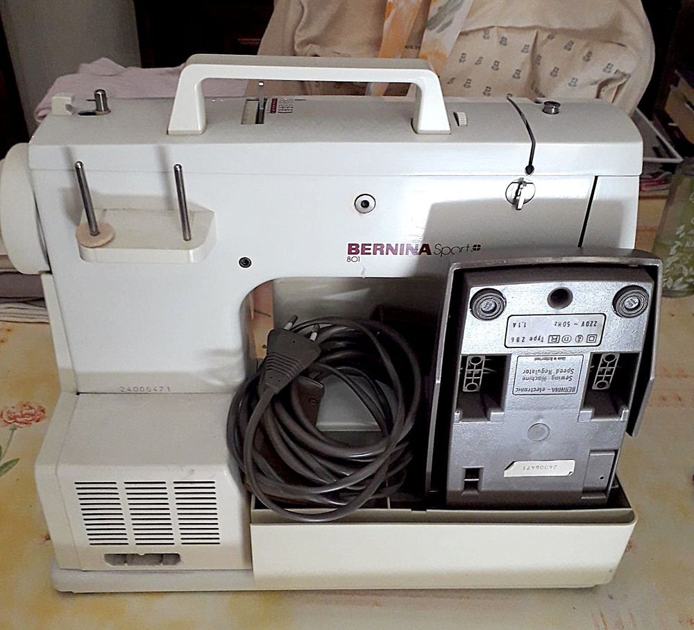 Machine &agrave; coudre bernina mod&egrave;le 801 Sport - Bricolage