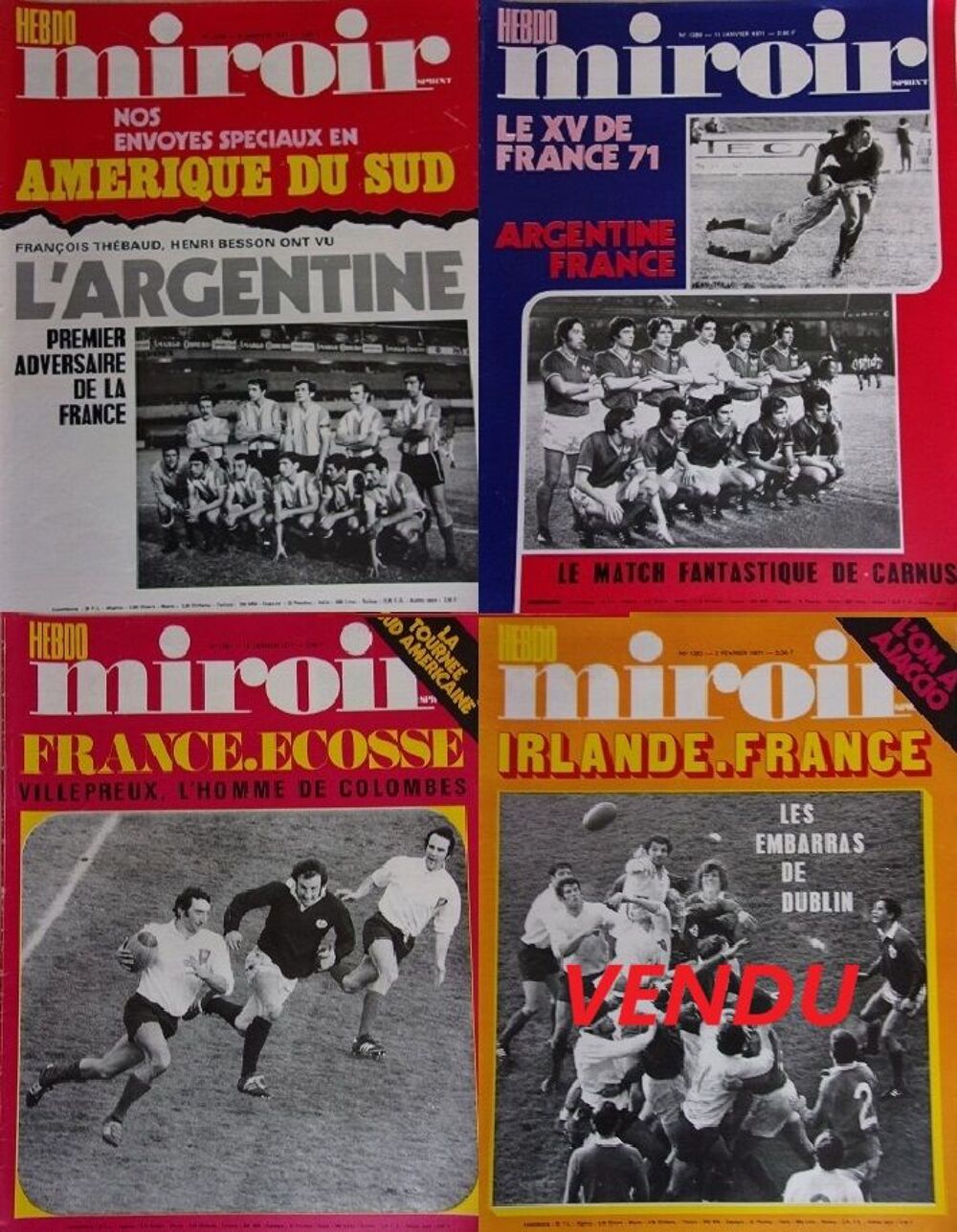 Miroir Sprint ann&eacute;e 1971 