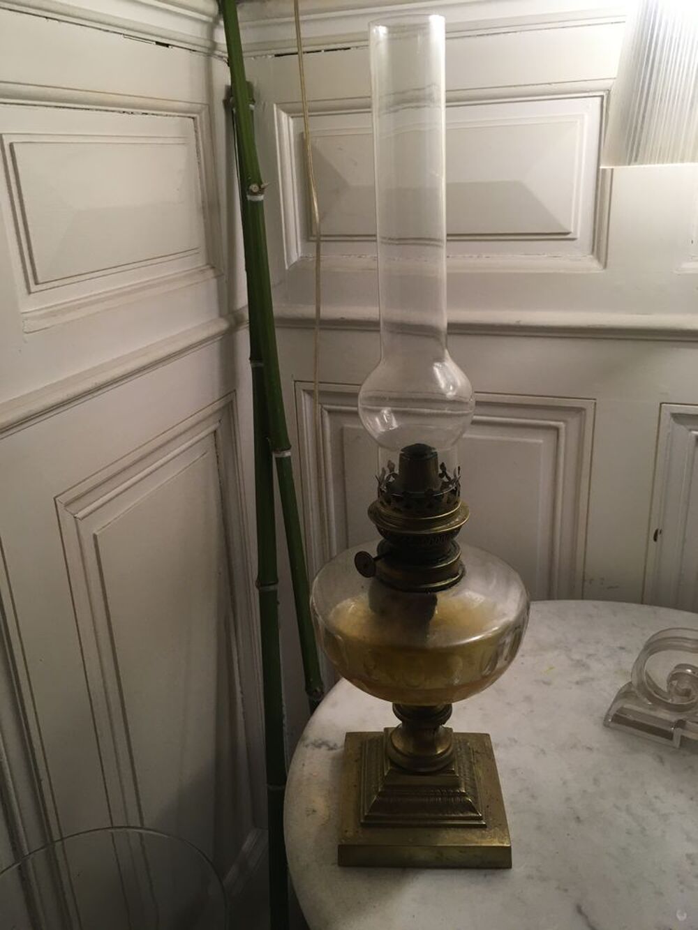 Lampe &agrave; p&eacute;trole ancienne Décoration