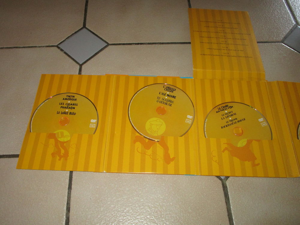lot dvd tintin et milou DVD et blu-ray