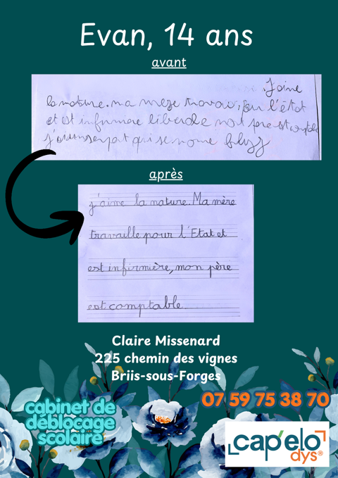 R&eacute;apprendre &agrave; lire et &agrave; &eacute;crire 0 91640 Briis-sous-forges