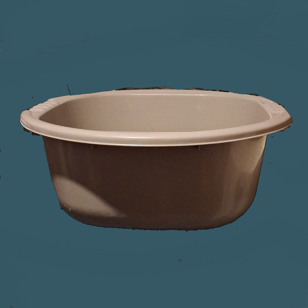 Bassine en plastique, 6-7 litres Bricolage