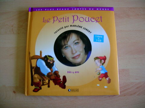 Le petit poucet raconté par Marlène Jobert + CD 6 Nantes (44)