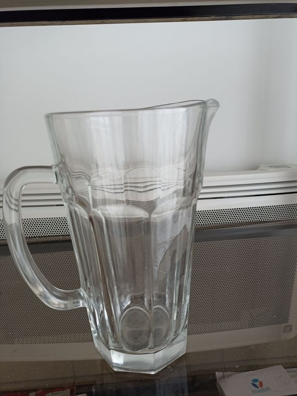 Pichet, pot, carafe en verre Electromnager