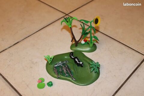 Playmobil mare à la grenouille tournesol et putois 4 Talence (33)