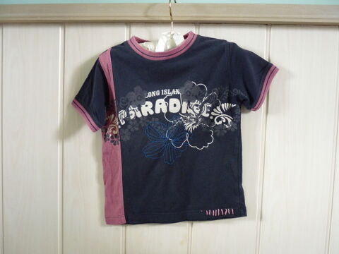 t-shirt bleu DPAM garon 3 ans TBE 1 Brienne-le-Chteau (10)