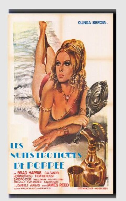LES NUITS EROTIQUES DE POPPEE ( 1969) 0 Malo Les Bains (59)