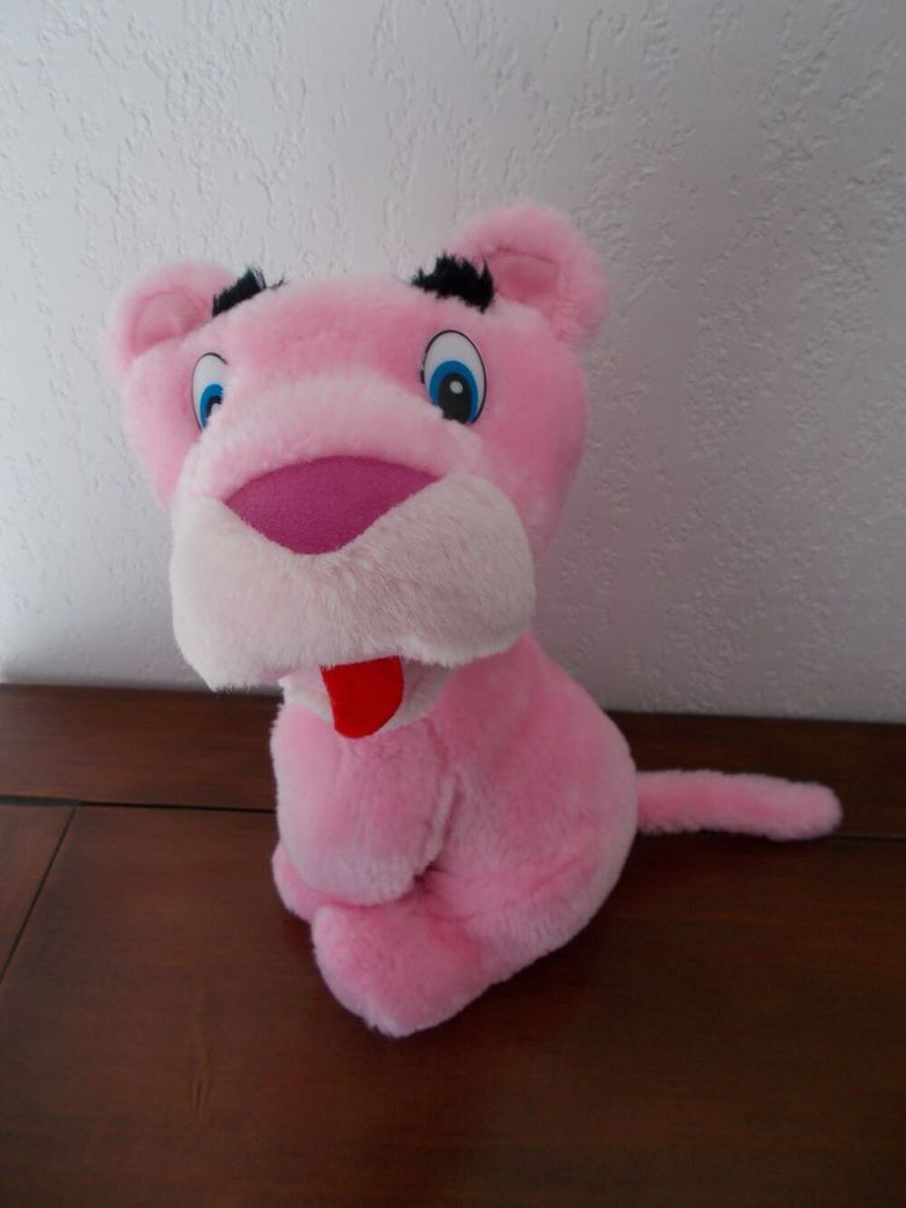 TBE : Jolie Peluche PANTH&Egrave;RE ROSE de 30 cm, envoi ok Jeux / jouets