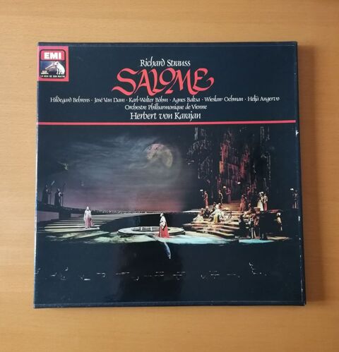 Coffret 2 LPs Richard STRAUSS : Salomé - EMI 2C167-029208/9 8 Argenteuil (95)